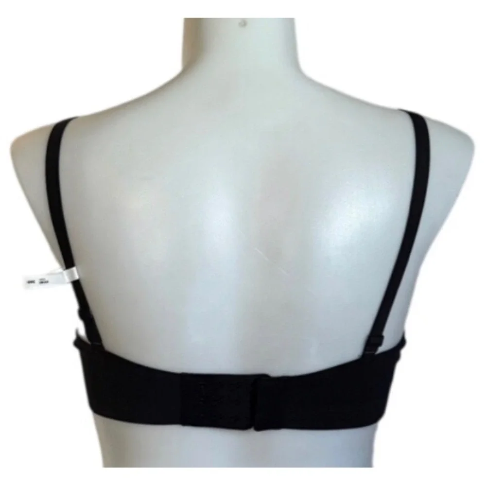 NEW NWT Aerie Smoothez Demi Bra Black Underwire Lightly Lined 36D